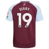 Officiële Voetbalshirt Aston Villa Diaby 19 Thuis 2024-25 - Heren